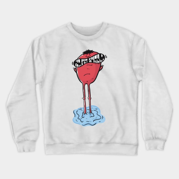 Can't swim Crewneck Sweatshirt by dreadpen